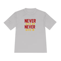 Unisex Adults Never Give up Never Give in