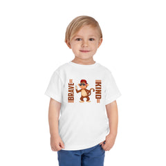 Toddler Short Sleeves Be Brave Be Kind