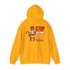 Youth Hoodies Stop Dreaming Start Doing Hooded Sweatshirt