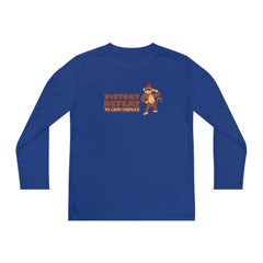 Youth Long Sleeve Victory Defeat we Grow Stronger