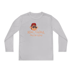 Youth Long Sleeve Rise Grind And Be Kind