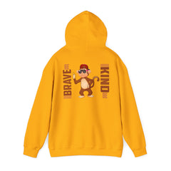 Youth Hoodies Brave be Kind be Hooded Sweatshirt