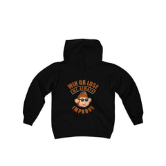 Unisex Adults Hoodie Win or Loss we always Improve