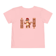 Toddler Short Sleeves Be Brave Be Kind