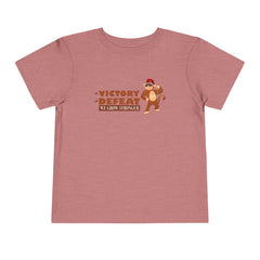 Toddler Short Sleeves In Victory Or Defeat We Grow Stronger