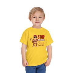 Toddler Short Sleeves Stop Dreaming Start Doing