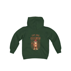 Unisex Adults Hoodie Try and Keep Up